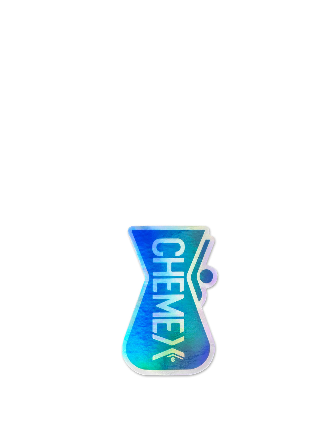 Chemex Carage holographic sticker 