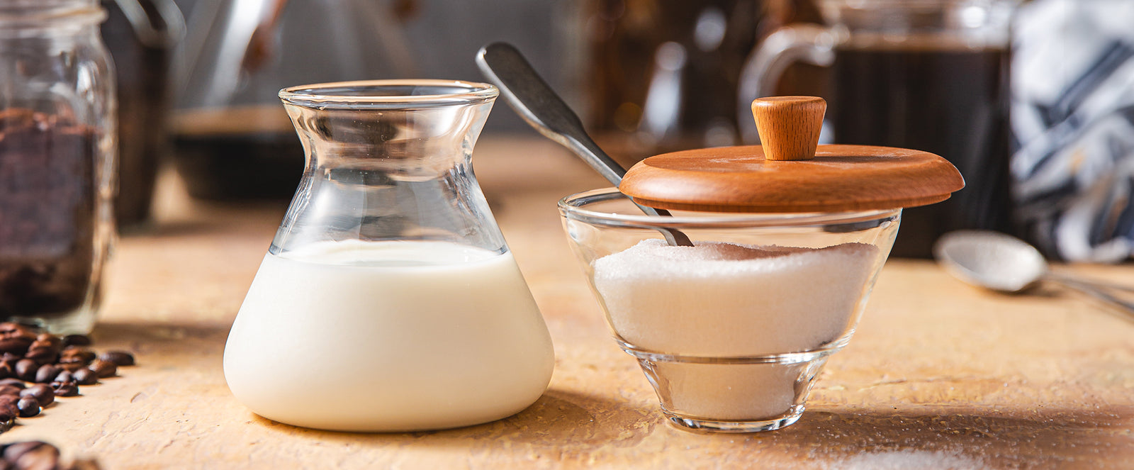 cream and sugar set 