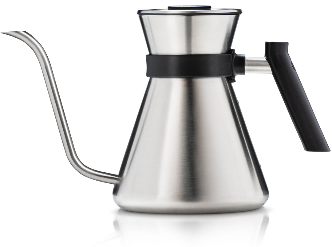 Profile view of the brushed Chettle