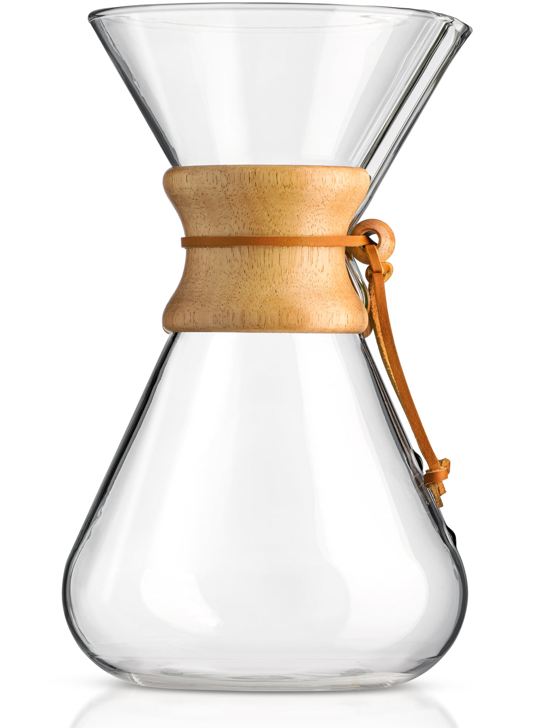Thirteen Cup Handblown CHEMEX profile view