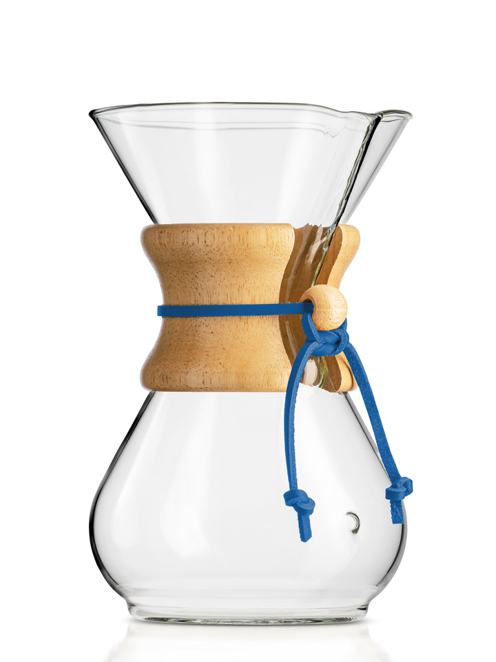 six cup classic with a royal blue rawhide