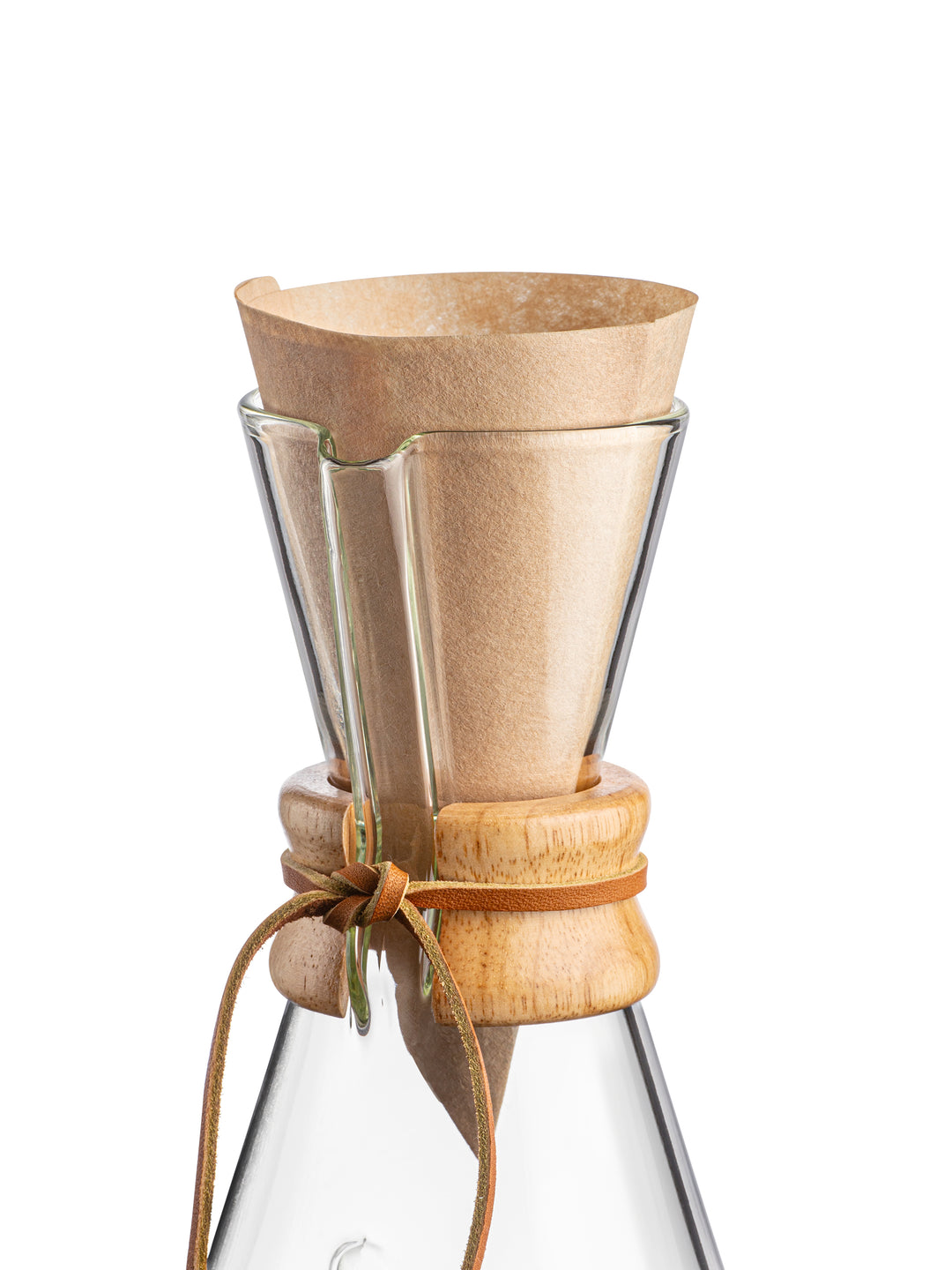 CHEMEX BONDED FILTERS Unfolded Natural Half Moon