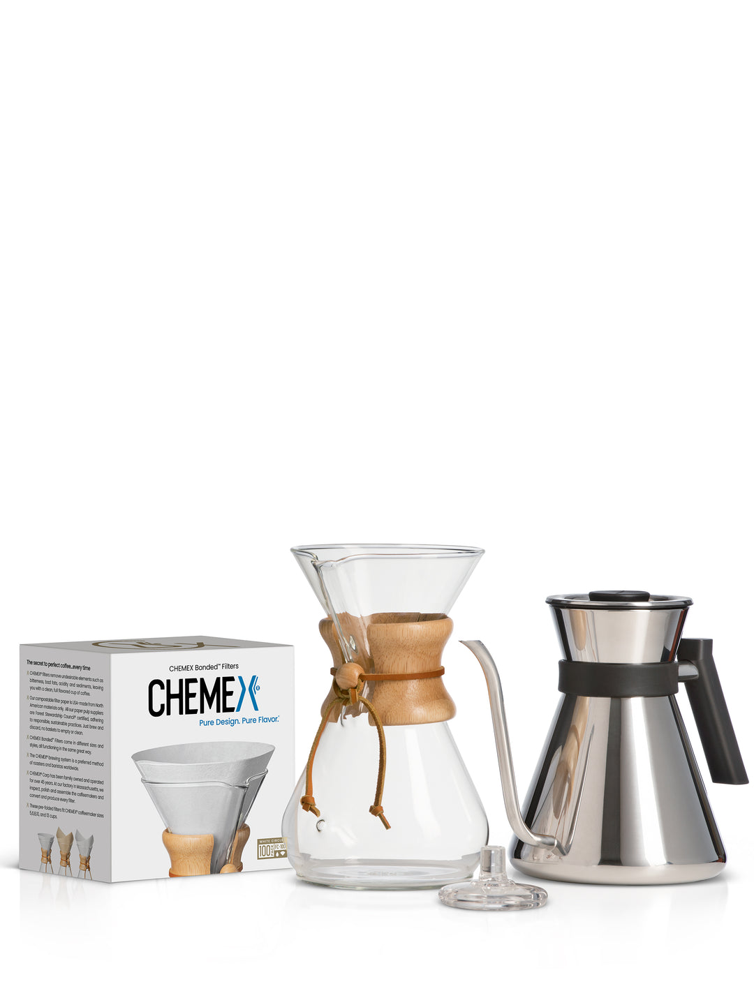 The Chettle Kit with white circle filters and polished chettle